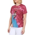 thumbnail image 4 of Ed Hardy Womens Skull Tie Dye Graphic T-Shirt Pink L, 4 of 5