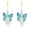 Deep Blue, variant on Yihuala Pack of 2 Colorful Butterfly Gnomes Dolls Stuffed Swedish Elves Hanging Ornaments for Easters Tree Party Decoration