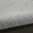 thumbnail image 5 of Noursion Essentials Solid Contemporary Silver Grey 5' x 7' Area Rug, (5' x 7'), 5 of 11
