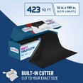 thumbnail image 2 of Clearly Elegant Black Plastic Tablecloth Roll with Cutter, 423 Sq.Ft (52"x1181") Extra Large Disposable Picnic Table Cover, Plastic Table Cloth Disposable for Parties, Events and Outdoor Gatherings, 2 of 9