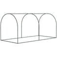 thumbnail image 3 of Outsunny 8 x 4ft Crop Cage with Two Zippered Doors and Storage Bag, Green, 3 of 10