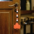thumbnail image 2 of 10Pcs Vivid Patterns Halloween Tree Decoration Wood Bead Garland Hanging Display, 2 of 10