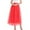 Red, variant on Cathalem Mini Skirts for Women Sexy Checkered Pattern A Line Pleated Wool Long Skirt With Pockets,Red S