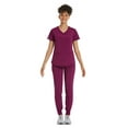thumbnail image 5 of Scrubstar Women's Premium Performance Stretch Double V-Neck Scrub Top, Sizes XS-3XL, 5 of 7