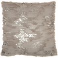 thumbnail image 1 of HomeRoots 386441 Sequined Grey Accent Throw Pillow, 1 of 1