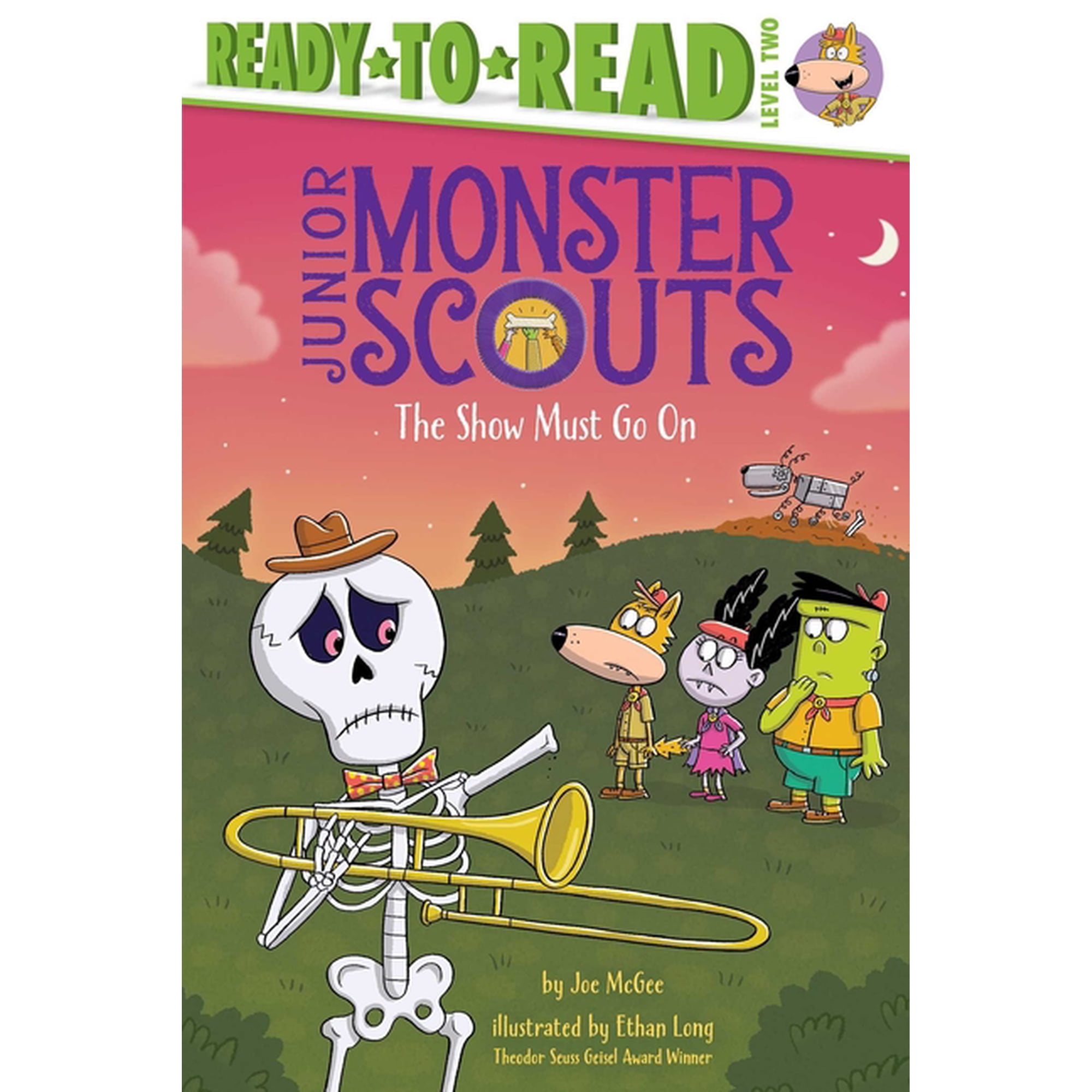 Junior Monster Scouts The Show Must Go on: Ready-To-Read Level 2 (Paperback)