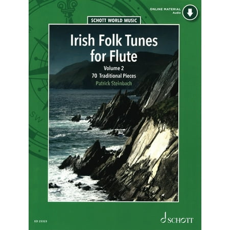Irish Folk Tunes for Flute - Volume 2: With Online Audio Performances (Paperback)