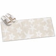 thumbnail image 2 of Hallway Runner Rug 2'x6', Beige White Starfish Coastal Kitchen Runner Rugs Non-Slip Carpet Mats, Nautical Summer Ocean Abstract Art Bedside Rugs Runners Floor Carpet for Bathroom Laundry Room, 2 of 8