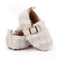thumbnail image 4 of newwalpole Toddler House Slippers - Boys & Girls Winter Kids Indoor Home Shoes - Warm Socks White for Size 3.5, 4 of 8