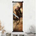 thumbnail image 1 of Póster de Star Wars de Disney, obra de arte de pared de la película Darth Vader, pintura en lienzo de Skywalker, impresión de imagen, desplazamiento colgante, arte decorativo para el hogar, 1 of 4