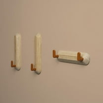 Minimalist Wall Hook, Wooden Wall Hanger, Wall Organizer, Coat Rack for Entryway, Bedroom, Bathroom