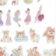 thumbnail image 3 of Lot de 420 autocollants de scrapbooking en papier japonais, impression haute précision, exquis et mignons, pour ordinateur portable, 3 of 4
