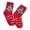 Gold, variant on Adult Christmas Crew Socks Xmas Cute Graphic Print Fall Winter Thickened Soft Cozy Fashion Home Activities 2 Pc Socks,Pink