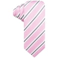 thumbnail image 1 of Countess Mara Mens Pinpoint Self-tied Necktie, rosa, talla única, 1 of 1
