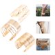 thumbnail image 5 of Pulsera de brazalete de metal de 4pcs Metal Pulsera abierta Amplia Pulseras Ajustable Muñeca Wrap Wrap, 5 of 6