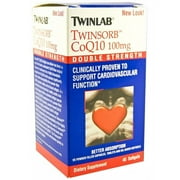 Twinlab COQ 10, Double Strength, 45 CT