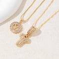 thumbnail image 1 of Xihbxyly Collares con Letras Iniciales, Juego de Joyas con Colgante Personalizable, Detalles de Piedras Brillantes, Longitud Ajustable para Mayor Comodidad, para Uso Diario o Ocasiones Especiales, Re, 1 of 2