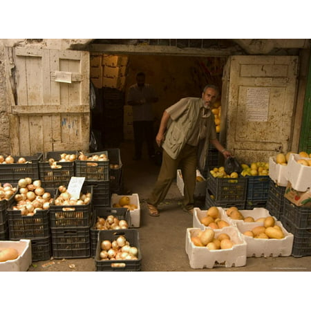 Fruit Seller, Tripoli, Lebanon, Middle East Print Wall Art By Christian