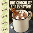 thumbnail image 4 of Castle Kitchen Hot Chocolate Sachets (25 Count) - Single Serve On The Go Hot Cocoa - Just Add Water - Dairy Free, Vegan 1oz Bulk Packets For A 6 oz Cup - With Real Chocolate, Not Chocolate Flavor, 4 of 6