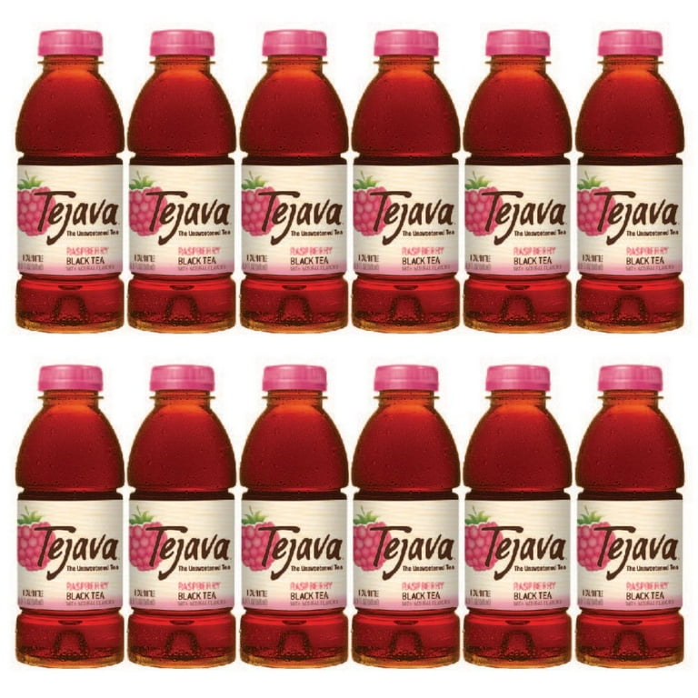 Tejava Raspberry Black Tea Bottle - 12 / Carton Tejava Raspberry Black Tea Bottle - 12 / Carton