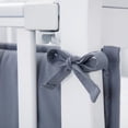 thumbnail image 4 of Cuna de color sólido, pared de cama, altura anticolisión, ropa de cama para bebé, barandilla de pared para cuna, bolsa suave, 4 of 4