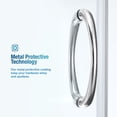 thumbnail image 4 of Miseno Msd3478kit Breeze 35 In. L X 35 In. W X 77 In. H Round Corner Shower Kit - Chrome, 4 of 7