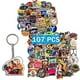 thumbnail image 2 of Moriso Back to The Future Sticker 100 PCS (con llavero de película) Re, 2 of 2