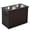 Brown, variant on Barara King Pet Feeding Station, Dog Bowls, Dog Food Storage Cabinet with Bowls & Dog Feeding Station, Espresso