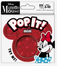 Buffalo Games Pop It! Mini - Disney - Minnie Mouse