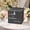 Black, variant on Grusce Acrylic Card Box with Lock & Slot, Classy Wedding Card Boxes for Reception, Luxury Money Gift Cards Box for Party Engagement Bridal Shower Luxury Wedding Table Decor