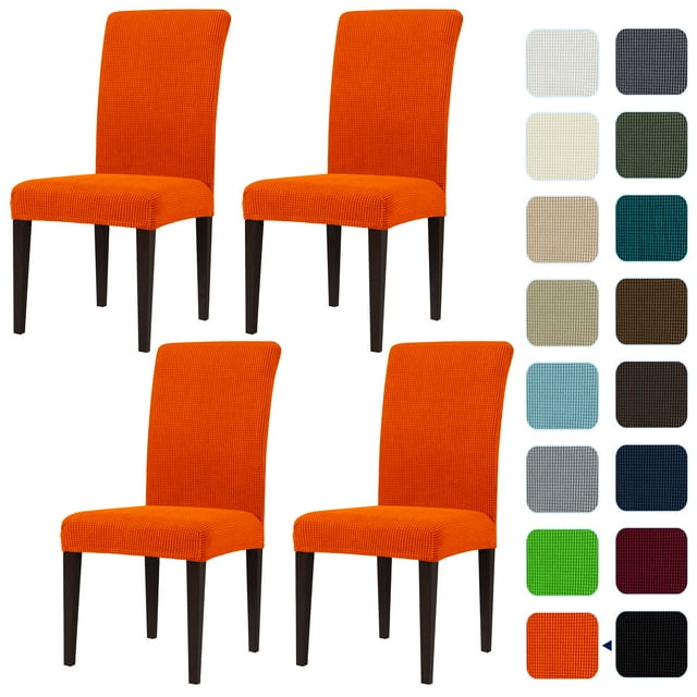 Subrtex Housse Extensible pour Chaise de Salle à Manger à Carreaux