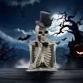 thumbnail image 4 of Lisbinx Halloween Skeleton Figure Decorations Resin Crafts Small Decorations for Indoor/Outdoor, 4 of 5