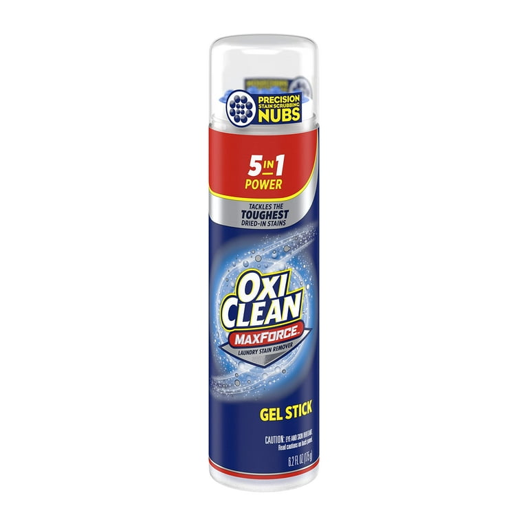 Oxiclean Max Force Gel Stick, 6.2 Oz Deep Stain Remover, 5 Pack
