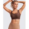 thumbnail image 2 of TEMOGU-Womens Flex Sculpt Racerback Sports Bra - U Neck Medium Impact Padded Wireless Workout Gym Crop Top, 2 of 4