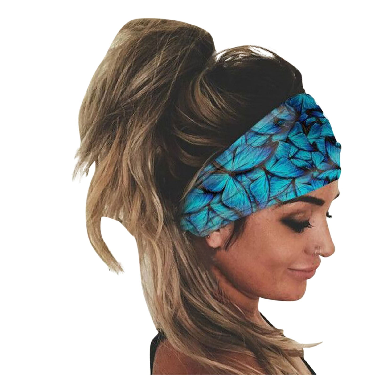 Huachi Headband Women Non Slip for Short Hair Athletic Workout Yoga Running Sports  Hair Bands Bandeau Headbands Hair Accessories 6 Pack : : Jewellery