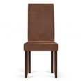 thumbnail image 5 of Simpli Home Acadian Parson Dining Chair (Set of 2) in Distressed Saddle Brown, 5 of 8