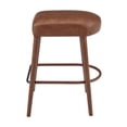thumbnail image 5 of New Pacific Direct Rylee KD Faux Leather Backless Counter Stool (Set of 2), 5 of 12