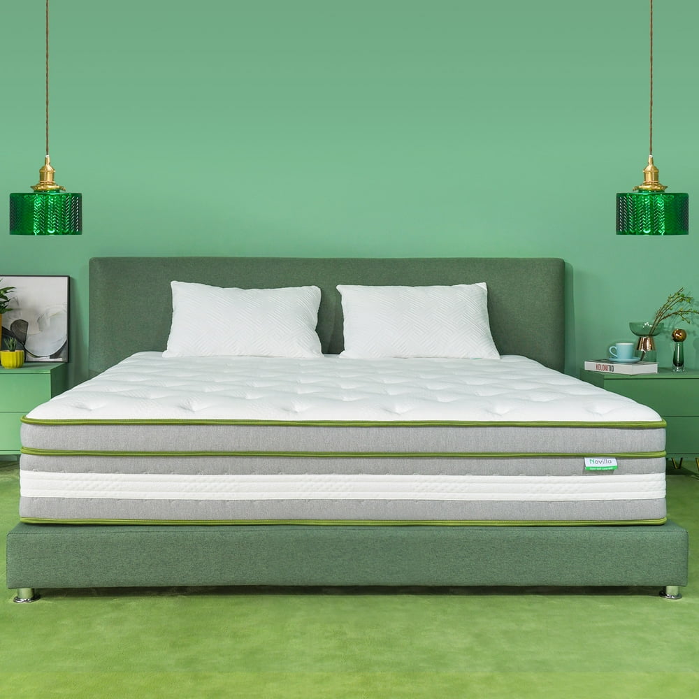 Novilla Vitality 12" Gel Memory Foam Hybrid Mattress Innerspring Cool