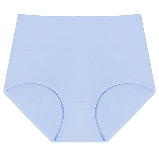 Womens High Waisted Bikini Underwear Smooth Hipster Underwear Breathable Ladies