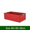 thumbnail image 5 of MOQIN Grow Bags,Thickened Nonwoven Fabric Raised Garden Bed Square Flower Planter Containers for Carrot Onion,Flowers,Fruit/Growing Pots with Handles, 5 of 5