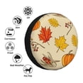 thumbnail image 4 of Pofeuu Rustic Harvest Time Print Spare Tire Wheel Cover for Car Truck SUV Camper Universal Fit Spare Tire Cover RV Spare Tire Covers-14 inch, 4 of 6