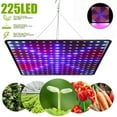 thumbnail image 3 of 8500W LED Grow Light Panel, 225 LED Full Spectrum Indoor Plant Light for Veg Flower, High Efficiency Coverage up to 32.5 sq ft, with Hanger & Timer, 3 of 8