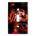 thumbnail image 1 of GRAPHICS MORE A Nightmare on Elm Street Freddys Fire Plastic Wall Decor Toggle Light Switch Plate Cover, 1 of 1