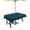 Black Red Lake Blue, variant on Fsddascl Black Red Christmas Outdoor Tablecloth - 60x84 Inch Rectangle Dining Table Cover, Xmas Christmas Waterproof Outdoor Table Cloth with Umbrella Hole & Zipper for Picnic/Patio/Party