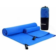 Microfiber Travel Sports Towel - XL Ultra Absorbent and Quick Drying