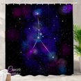 thumbnail image 3 of tellation Star Hower Curtain Orion Nebula Galaxy Space Universe Shower Curtains Set for Bathroom Waterproof Washable, 3 of 7