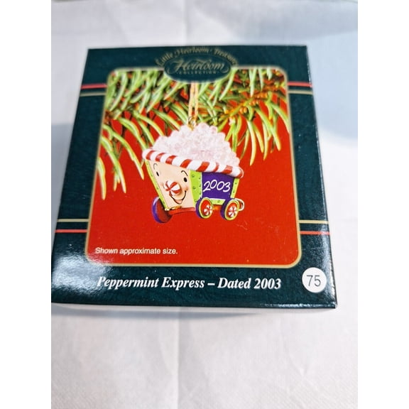 2004 Peppermint Express (Reindeer) by Carlton Cards