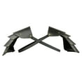 thumbnail image 4 of Gothic Steampunk Shoulder Armors Body Outfit PU Decoraciones Accesorios Cinturón Hombro Negro Jinwen Armaduras de hombro, 4 of 8
