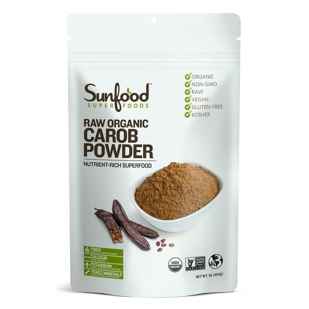 Sunfood Superfoods Organic Carob Powder, 1.0 Lb