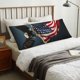 thumbnail image 4 of Balery American Flag Funda Protectora para Almohada Corporal de Algodón Hipoalergénico con Cierre(55 x 21 pulgadas), Almohadas No Incluidas, 4 of 7
